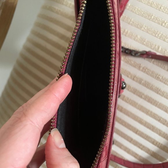 New Rebecca Minkoff Mini M.A.C. Crossbody RARE Cardinal Red (MSRP $228) - Picture 4 of 11